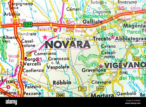 tettona novara|Mappa di Novara: Vie, Strade e Piazze